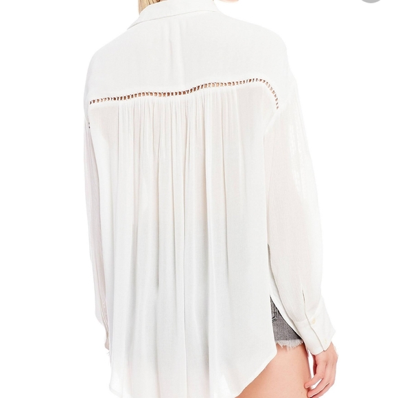 Free People Katie Bird blouse🌼 - Picture 4 of 6